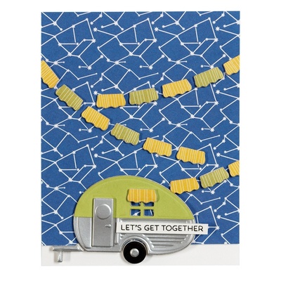 Ножи от Spellbinders - Die D-Lites Build a Camper Etched Dies