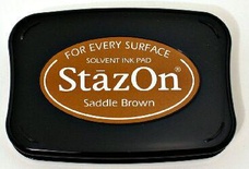 Перманентные чернила Tsukineko - StazOn Pads Saddle Brown