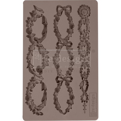 Молды силиконовые от Prima - Floral Chain - Redesign mould 5X8