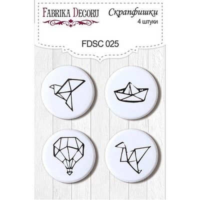 Набор скрапфишек Фабрика Декору из 4 шт. FDSC 025