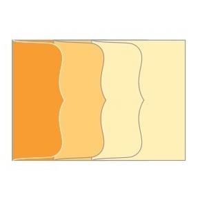 Набор конвертов Hero Arts - SUNSHINE MIX ENVELOPES (оттенки желтого), 3 штуки