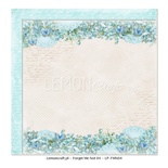 Лист двусторонней бумаги для скрапбукинга LemonCraft -  Forget Me Not 04