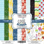 Набор скрапбумаги Cool School, 30,5x30,5см, Фабрика Декору