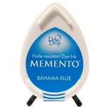 Чернила для штампинга Tsukineko - Memento Dew Drops Bahama Blue