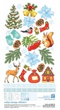 Картинки для вырезания от TM EK, коллекция WINTER, 15х30 см