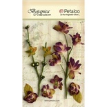 Набор объемных цветов Petaloo - FloralEphemera - Purple