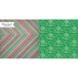 Лист скрапбумаги Webster's Pages Wintergreen, 30х30 см, двусторонняя