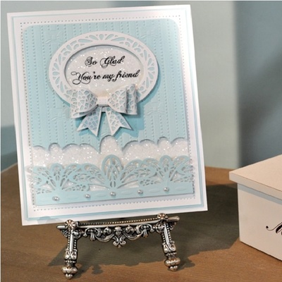 Лезвие Sue Wilson - Finishing Touches - Mosaic 3D Itty Bitty Bow