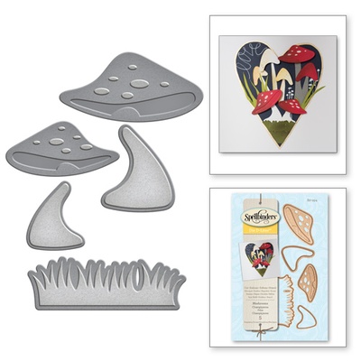 Нож для вырубки от Spellbinders - Mushrooms
