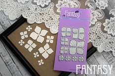 Ножи для вырубки Fantasy «Набор остролепестковых гортензий» размер 3,2-2,7-2,2-1,7-1,2