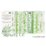 Набір паперу для скрапбукінгу Lemoncraft - Leaves 06, 15.2х30.5 см, елементи для вирізання