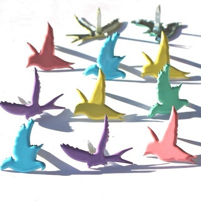 Набор брадсов Eyelet Outlet - Flying Bird Brads - Pastel, 12 шт
