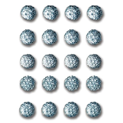 Украшения Queen & Co - Twinkle Goosebumps - Denim, 20 штук
