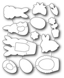 Ножи от Memory Box - Springtime Bunnies die set