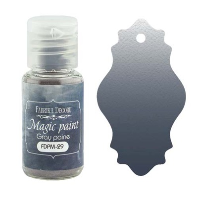 Сухая краска Magic paint - Фабрика Декора - Серая пейна, 15мл