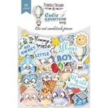 Набор высечек коллекция Cutie sparrow boy 56 шт, ТМ Фабрика Декора