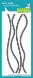 Нож для вырубки от Lawn Fawn - Stitched Hillside Borders