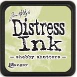 Штемпельная подушка Ranger - Distress Mini Ink Pad - Shabby Shutters
