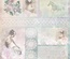 Лист бумаги для скрапбукинга 30,5х30,5 см 180 гр/м двусторон  Цветные сны - Перламутр