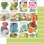 Лист скрапбумаги Webster's Pages - Grow With Me, двусторонняя, 30х30 см