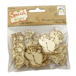 Деревянные украшения от Helz Cuppleditch - Special Delivery - Пингвины - Penguins - 
