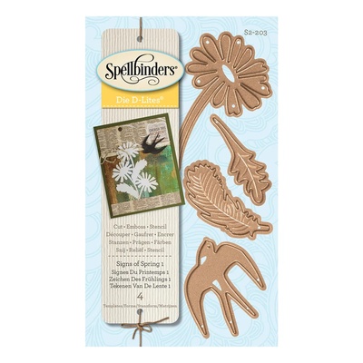 Нож для вырубки от Spellbinders - Signs Of Spring 1