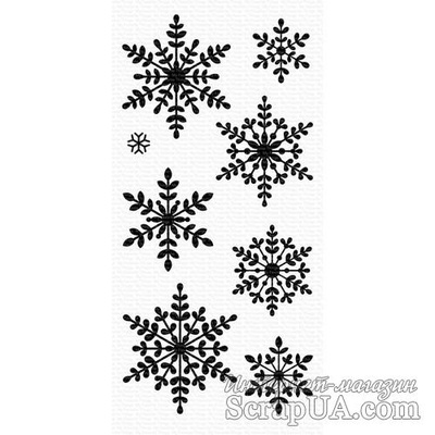 Лезвие нож My Favorite Things - Serene Snowflakes Die-namics - Снежинки