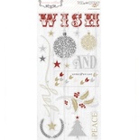 Высечки из чипборда Teresa Collins - Tinsel and Company - Chipboard Elements