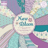 Набор бумаги для скрапбукинга First Edition - New Bloom, 48 листов, размер 30х30см.