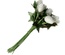 Ягодки белые, 13х1.5см, 1 связка, 12шт.