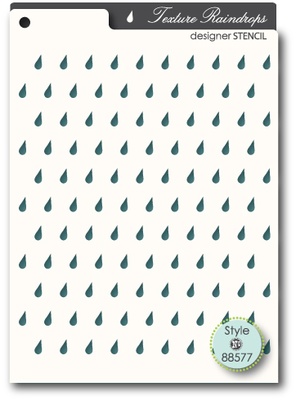 Маска от Memory Box -  STENCILS- Raindrops
