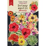 Набор высечек коллекция Botany exotic flowers, ТМ Фабрика Декора
