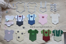 Набор ножей для вырубки от Scrapfriend - Конструктор Бодики