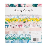 Набор односторонней скрапбумаги для скрапбукинга от Crate Paper - Chasing Dreams, 15x15см, 36 листов