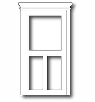 Нож для вырубки от Poppystamps - Classic Screen Door