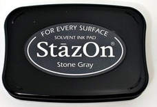 Перманентные чернила Tsukineko - StazOn Pads Stone Gray