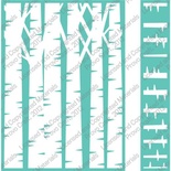Набор папок для тиснения от Provo Craft - Cuttlebug  - BIRCH TREE-CUTTLEBUG 5X7 SET