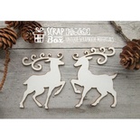 Чипборд ScrapBox - Олени Hh-063