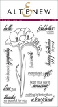 Набор штампов  от Altenew - Fresh Freesia - Свежая фрезия, 11 штампов 