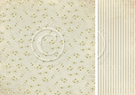 Лист двусторонней бумаги от Pion Design - Daisy - Grandma's school book,30х30