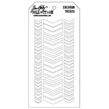 Маска Ranger - Tim Holtz - Layering Stencil - Chevron, 13х20 см