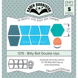 ПІД ЗАМОВЛЕННЯ - Karen Burniston Dies - Bitty Ball Double-Ups
