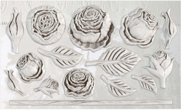 Молды от IOD - Heirloom Roses 6x10 Decor Moulds™, 15x26 см
