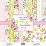 Набор скрапбумаги Spring Inspiration 30,5х30,5 см 10 листов, ТМ Фабрика Декора