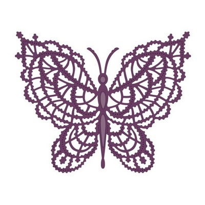 Лезвие Sue Wilson - Finishing Touches - Lace Butterfly Die   
