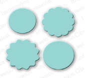 Ножи от Impression Obsession - Mini Circle Tags Die Set