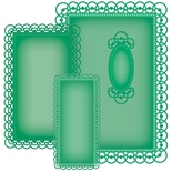 Лезвия Spellbinders - Detailed Scallops, 4 шт.
