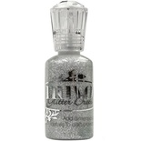 Жидкие капли с глиттером Tonic Studios - Nuvo Glitter Drops - Silver Moondust