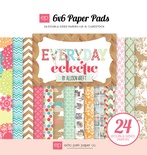 Набор бумаги от Echo Park - Everyday Eclectic, 15х15 см, 24 л.