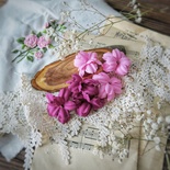Набор цветов Фэнтази, ежевика-розовый от WOODchic, 4,5 см, 6шт.